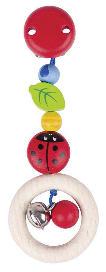Heimess Ladybird Pram Clip - Secure Stroller Accessories for Baby Safety | Perfect for Strollers, Car Seats & Shopping Carts