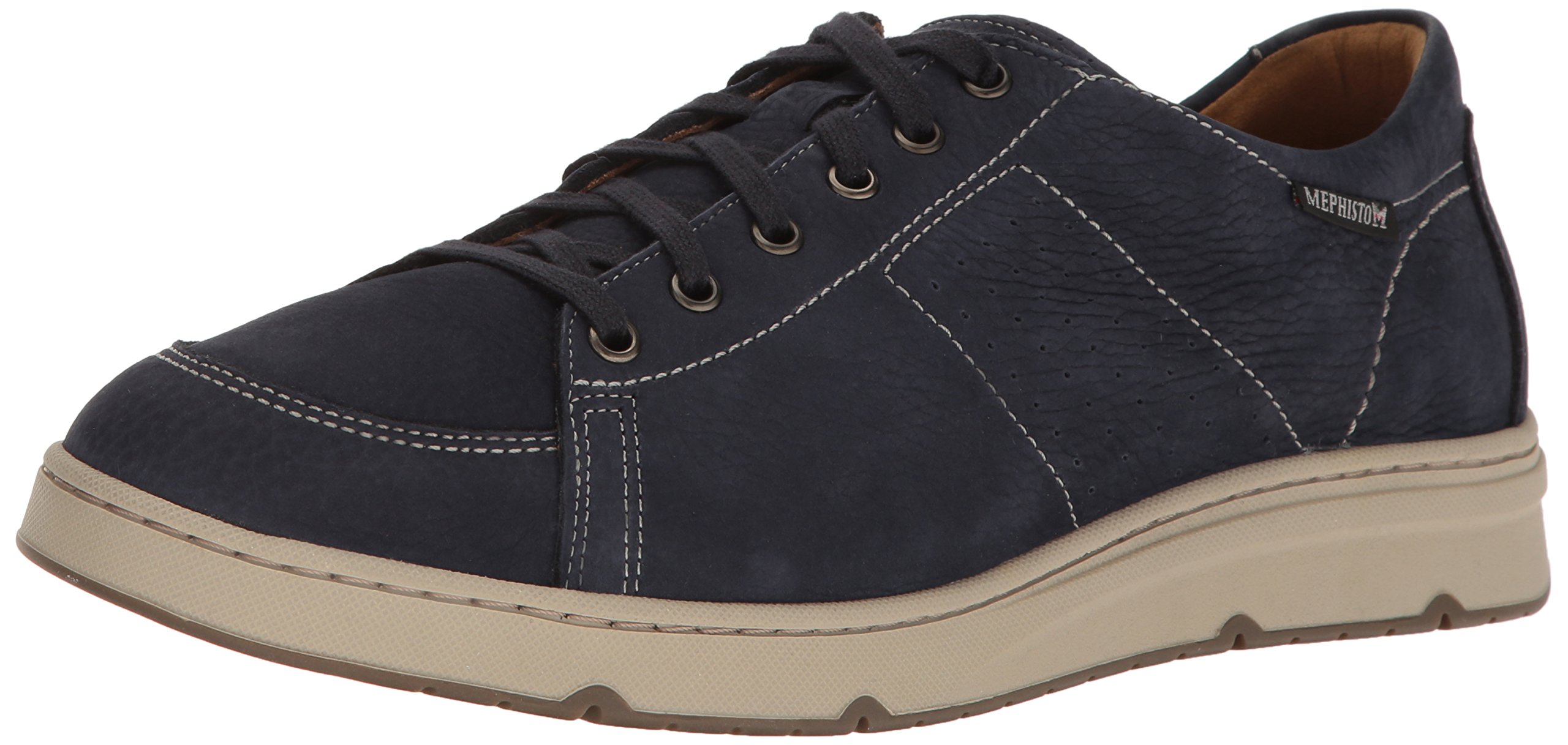 Mephisto Men's Jerome Oxford - Comfortable Leather Casual Shoes for Walking & Work | Breathable & Lightweight for All-Day Wear | Perfect for Office, Travel & Everyday Use