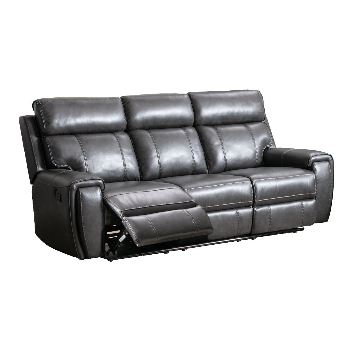 Carnegie Reclining Sofa - Modern Comfortable Recliner Couch for Living Room | Perfect for Lounging, Movie Nights & Small Spaces