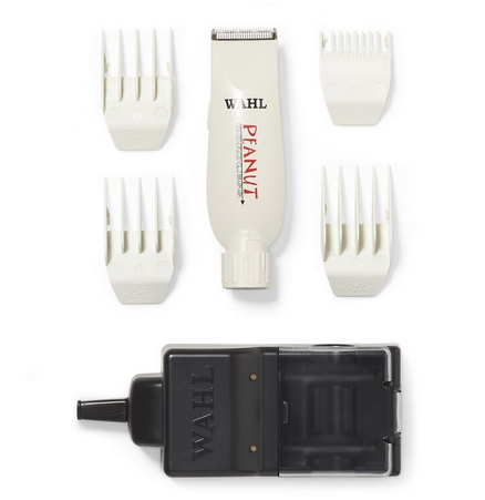 WAHL Peanut Cordless Trimmer for Men - Professional Hair Clipper & Beard Trimmer with 4 Attachments - Perfect for Home, Travel & Barbershop Use