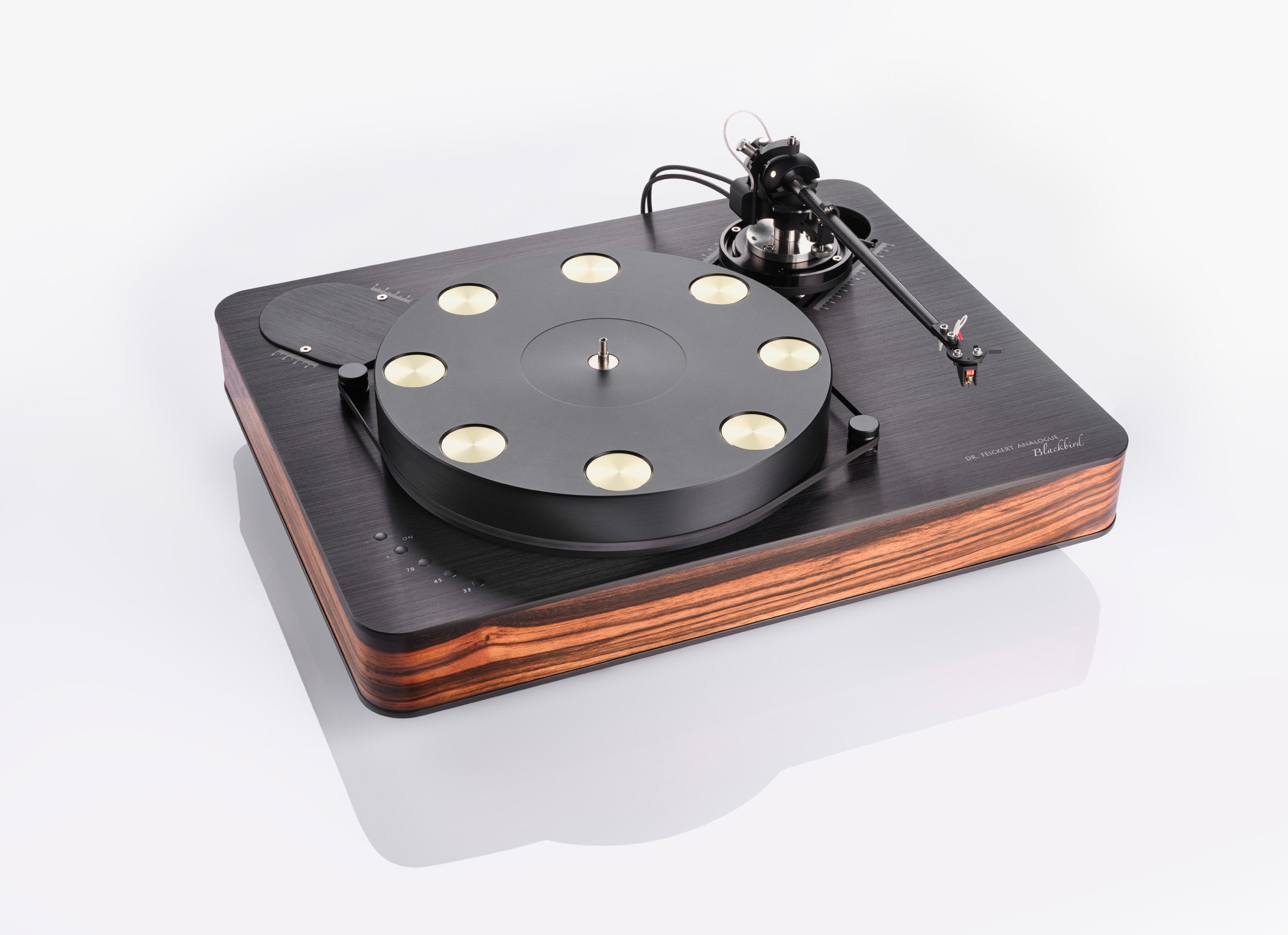 Premium Dr. Feickert Blackbird Turntable with 12