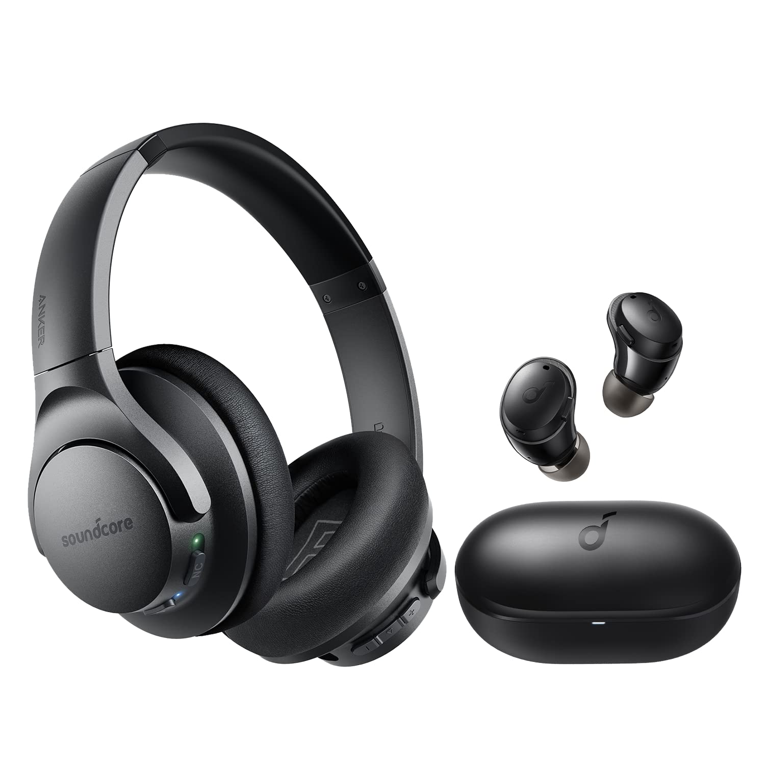 Soundcore by Anker Life A3i Hybrid ANC Wireless Earbuds - Bluetooth 5.2, 36H Playtime, Deep Bass, 4-Mic Clear Calls, 22 Custom EQ Settings | Noise Cancelling Headphones for Travel, Workout & Commuting