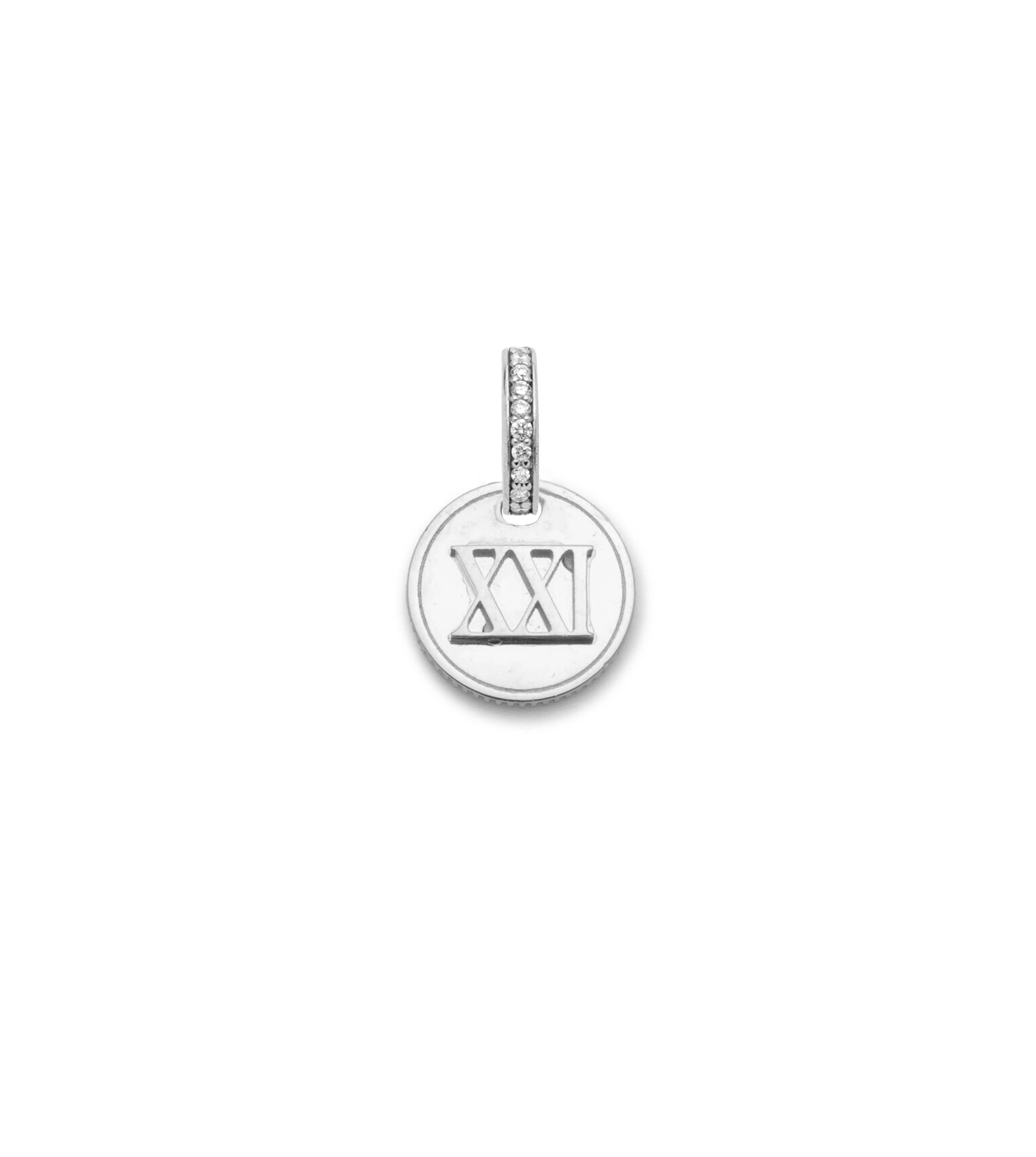 18K White Gold