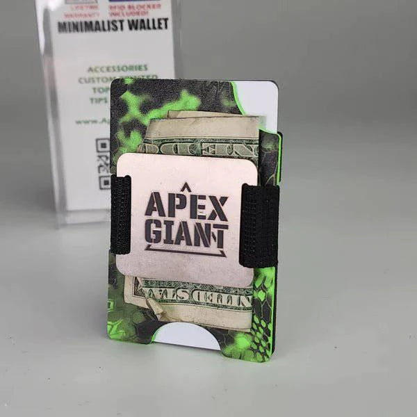 Kryptek Xtreme Zombie Green APEX GIANT Wallet - Durable RFID Blocking Bifold Wallet for Men - Perfect for Outdoor Adventures, Travel & Everyday Use