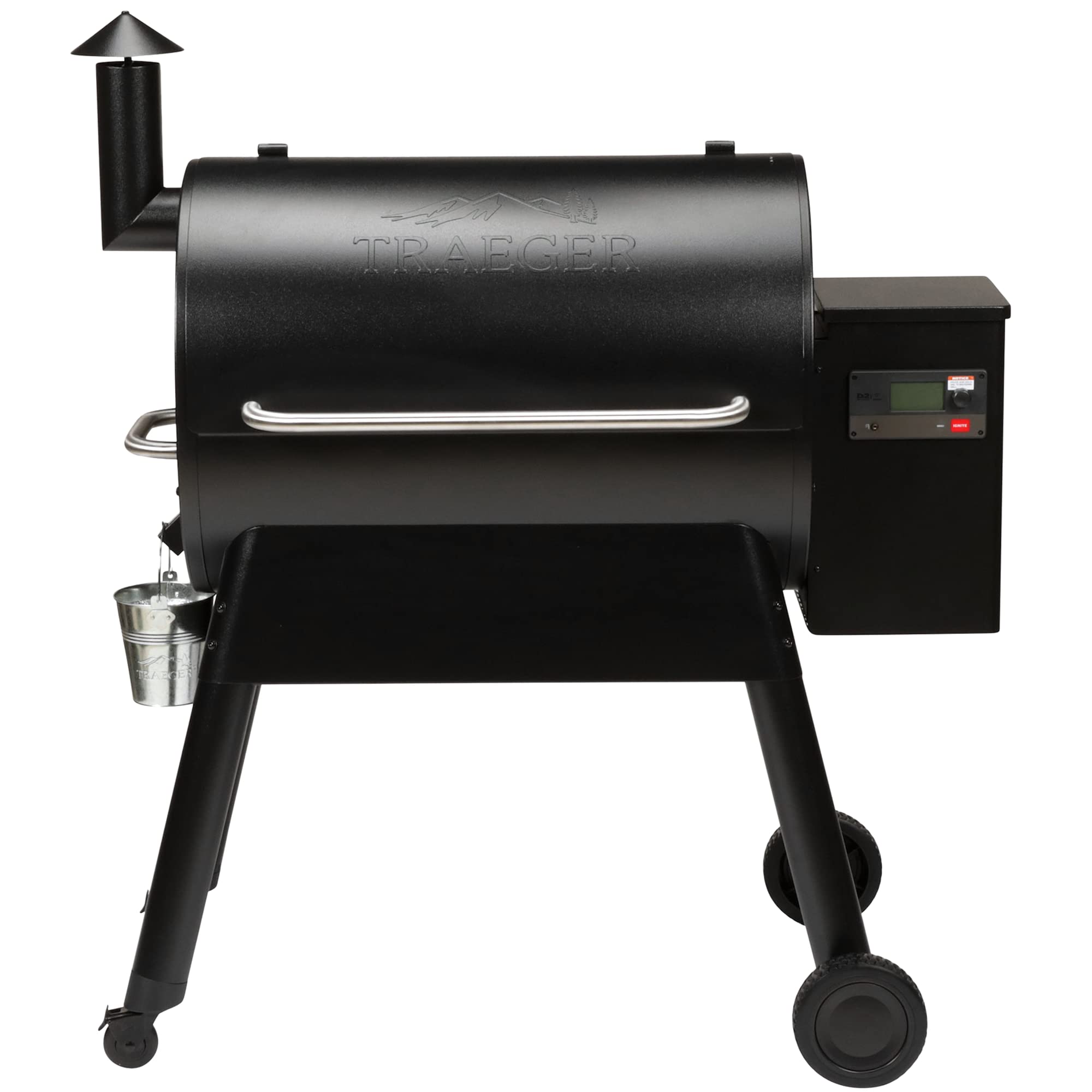 **Traeger Pro Series 780 Wood Pellet Grill & Smoker with WiFi Smart Home Technology – Large Black BBQ Grill for Backyard, Patio & Outdoor Cooking – Includes 5-Pack Grease Bucket Liners**