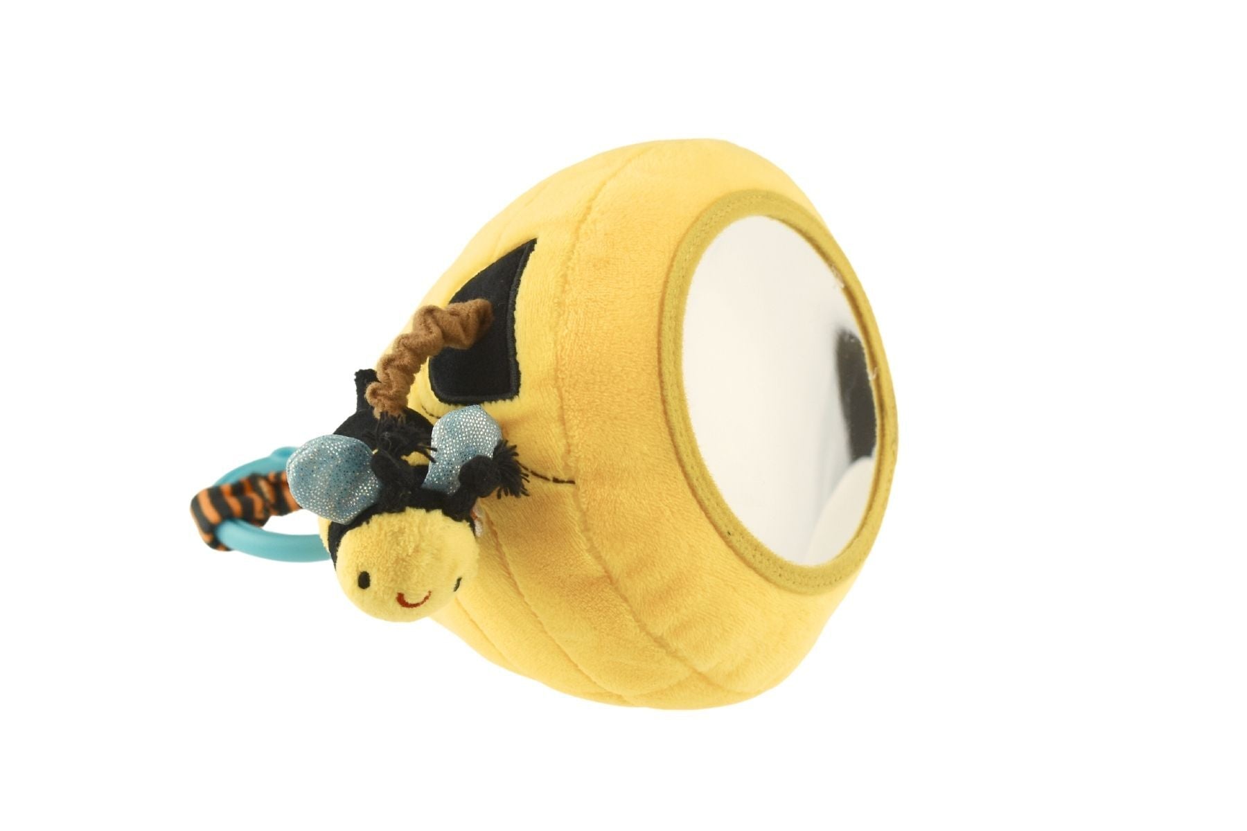 Snuggle Buddy Hunny Bee Hive Hanger Toy - Soft Plush Stuffed Animal for Kids & Babies - Perfect for Nursery Decor, Crib Mobile, and Playtime Cuddles