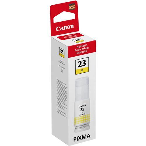 Canon GI-23 Yellow Ink Cartridge for PIXMA G620 Printer - High-Quality Replacement Ink for Photo Printing, Documents & Office Use
