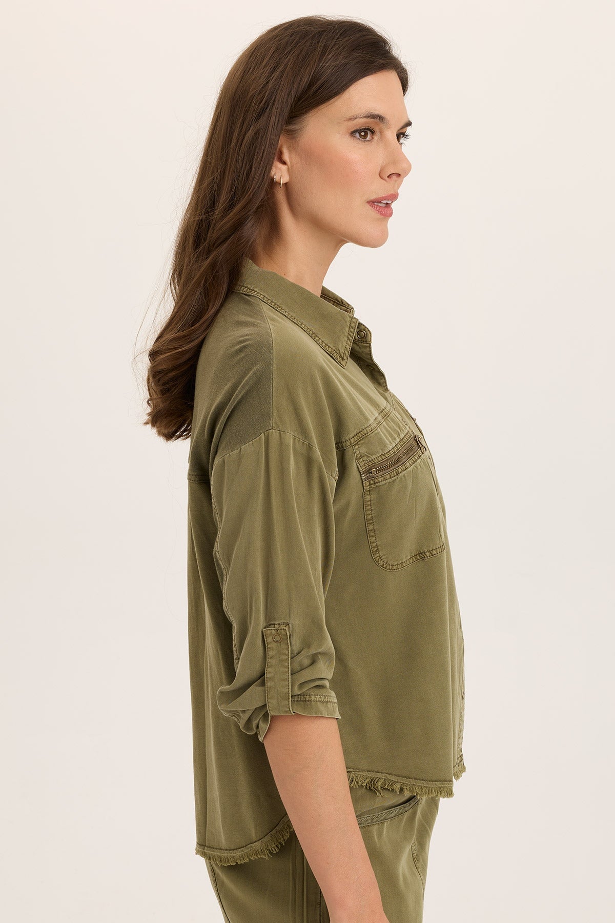 Knapp Twill Utility Button Up Shirt for Men - Casual Workwear & Outdoor Activities | Durable & Stylish Cotton Shirt for Hiking, Camping, and Everyday Wear