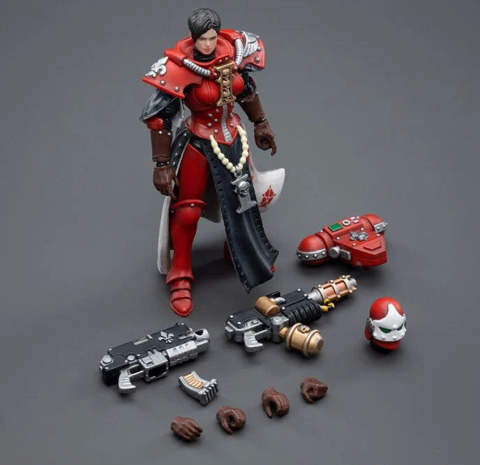 JOYTOY Warhammer 40K Adepta Sororitas Battle Sisters - Order of the Bloody Rose Sister Ignacia Action Figure | Collectible Miniature for Tabletop Gaming & Warhammer 40K Fans | Perfect for Display, Battle Scenes & Gift Giving