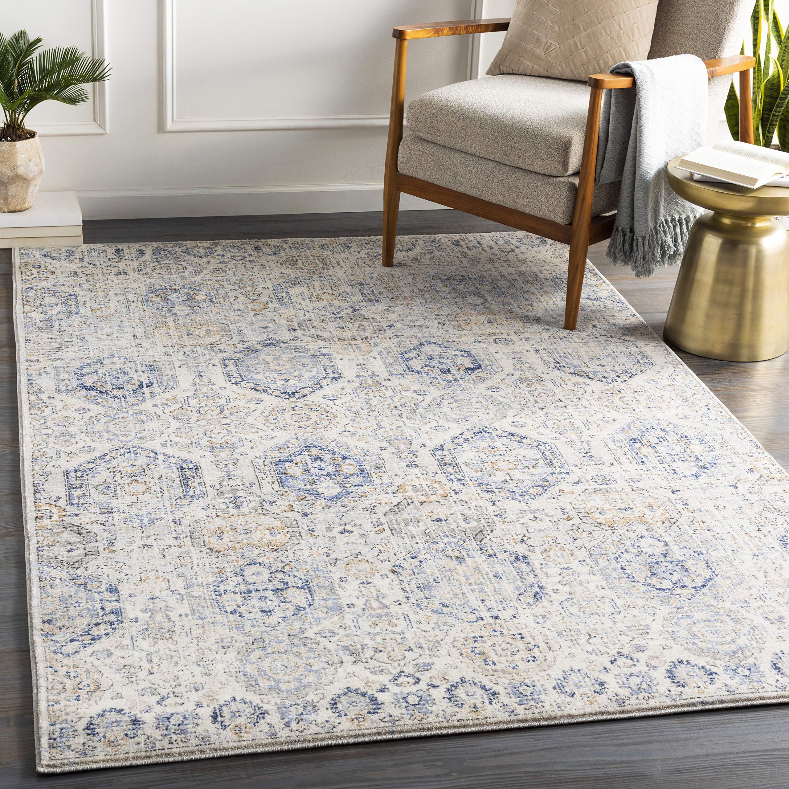 Livabliss Aune Soft Plush Area Rug 4'3