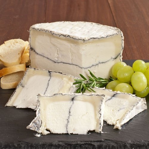 Humboldt Fog Aged Goat Milk Cheese - 5 lb Whole Wheel | Artisanal California Cheese for Charcuterie Boards & Wine Pairing