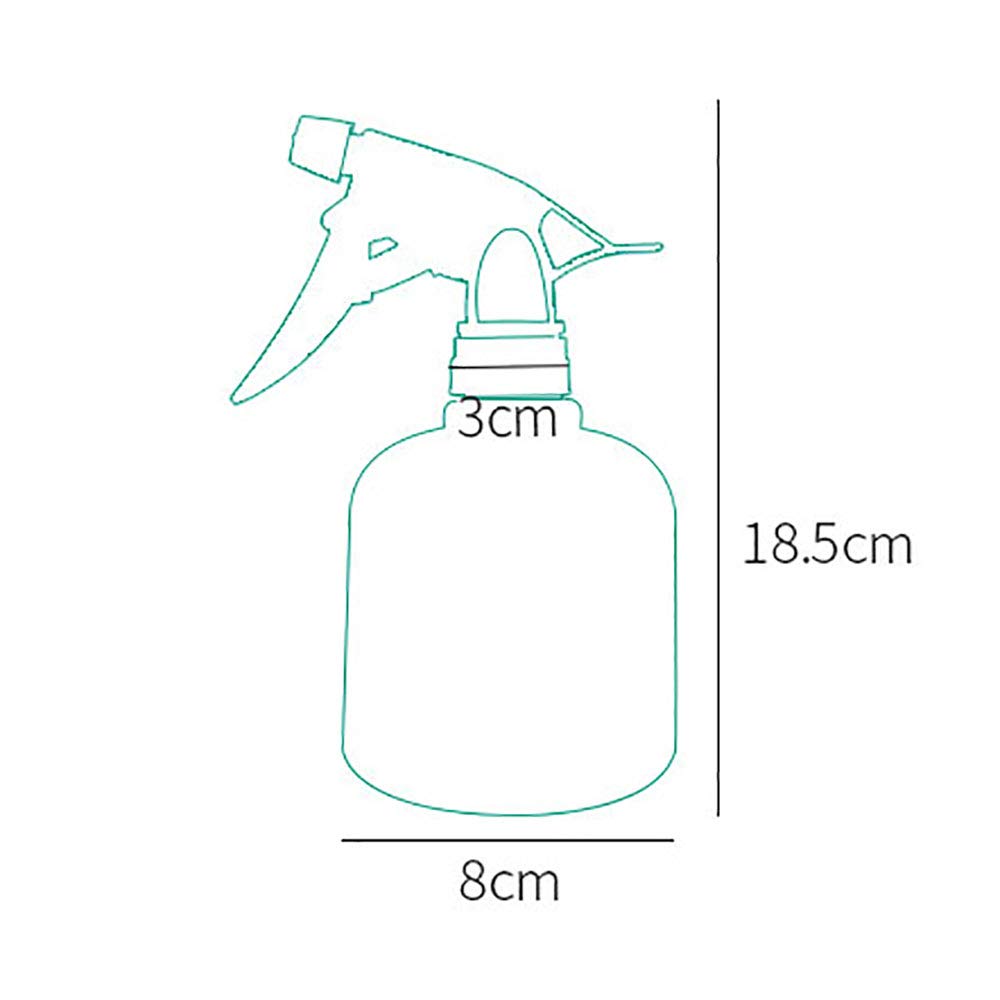 600ml Blue Plastic Spray Bottle - Empty Refillable Water Sprayer for Cleaning, Gardening & Hair Care | Durable & Leak-Proof Design