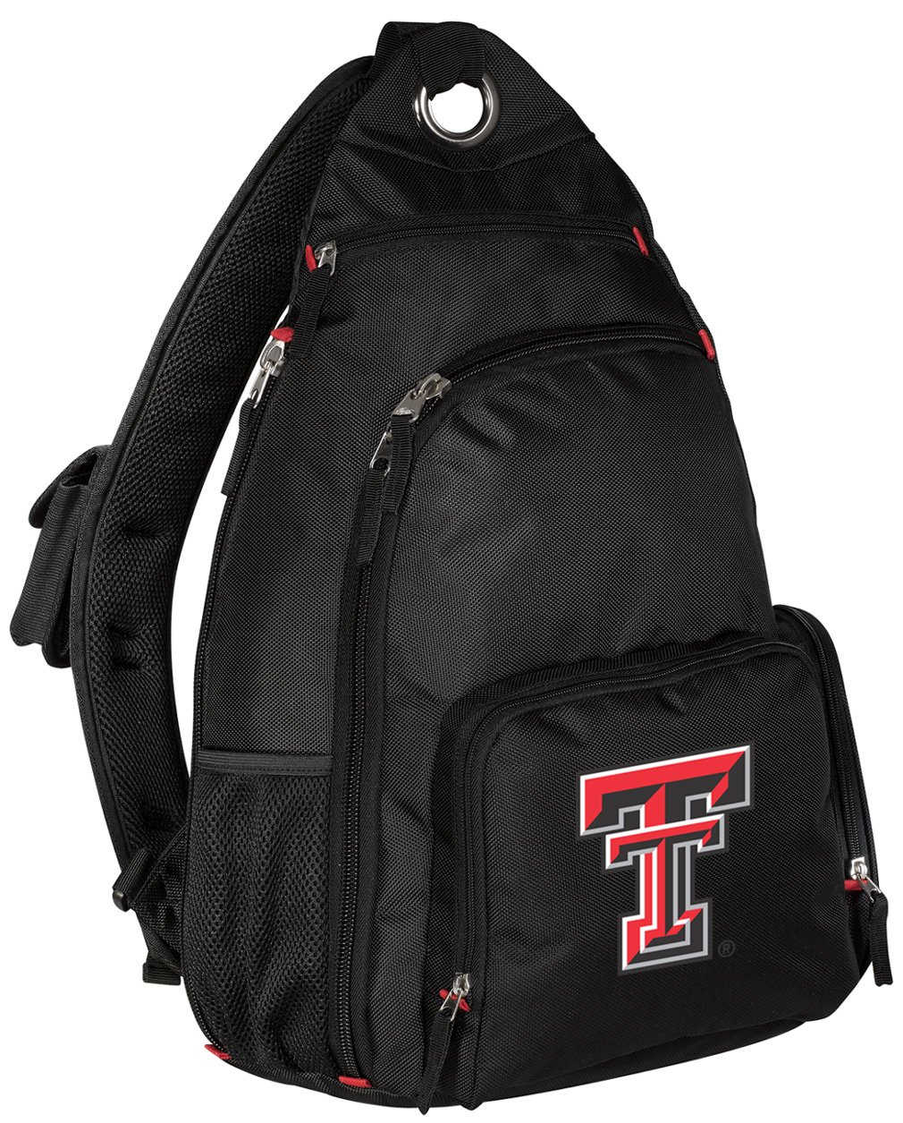 Texas Tech Red Raiders Sling Backpack - Single Strap College Sports Bag for Men & Women - Perfect for Campus, Travel & Game Day Accessories