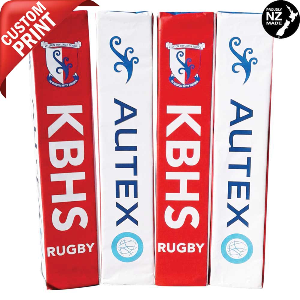 Premium Corporate Branded Rugby Goal Post Pads - High-Quality Safety Padding for Rugby Fields & Training Facilities | Perfect for Schools, Clubs, and Professional Matches