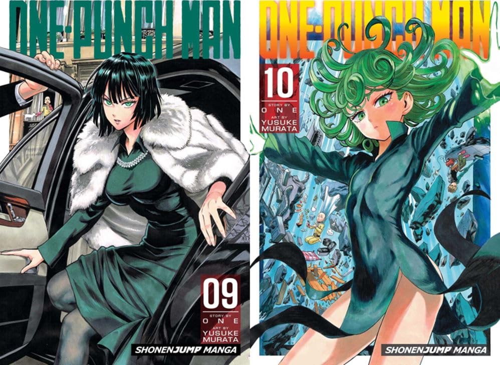 One-Punch Man Complete Box Set Volumes 1-10 | Manga Book Series for Anime Fans & Collectors | Perfect Gift for Comic Lovers & Action Readers