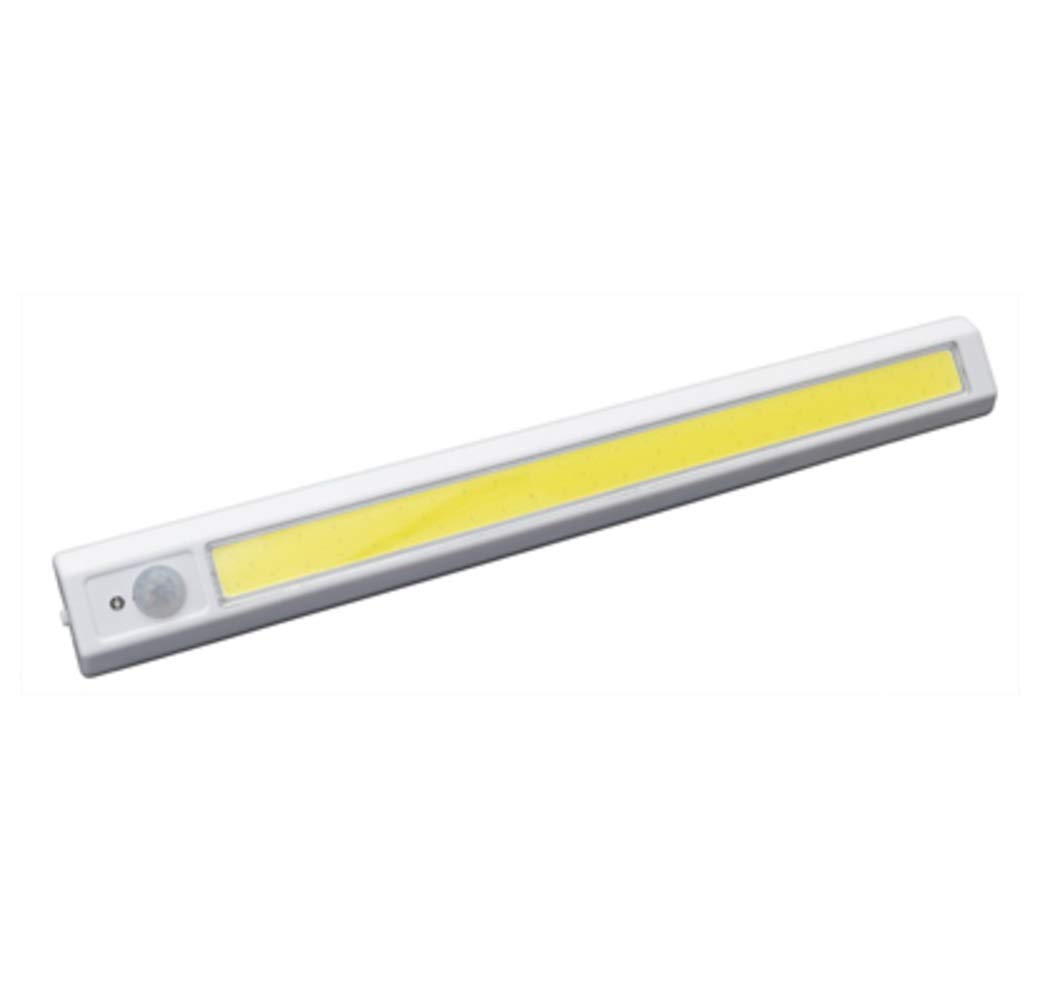 LitezAll Motion Activated Wireless Jumbo Light Bar with Magnetic Base - 250 Lumen Bright LED - 4 AA Batteries Included - 10ft Motion Detection - Stick Anywhere for Closet, Garage, Stairway Lighting