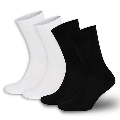 Black/White (4 Pairs)