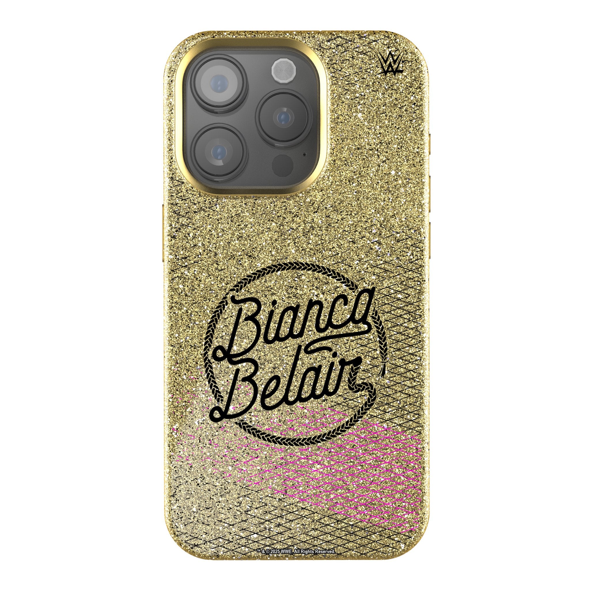 Bianca Belair Bling Rhinestone Phone Case for iPhone 14 13 12 11 Pro Max - Stylish Protective Cover with Steel Beads for Women Girls | Perfect for Parties, Concerts & Everyday Glam