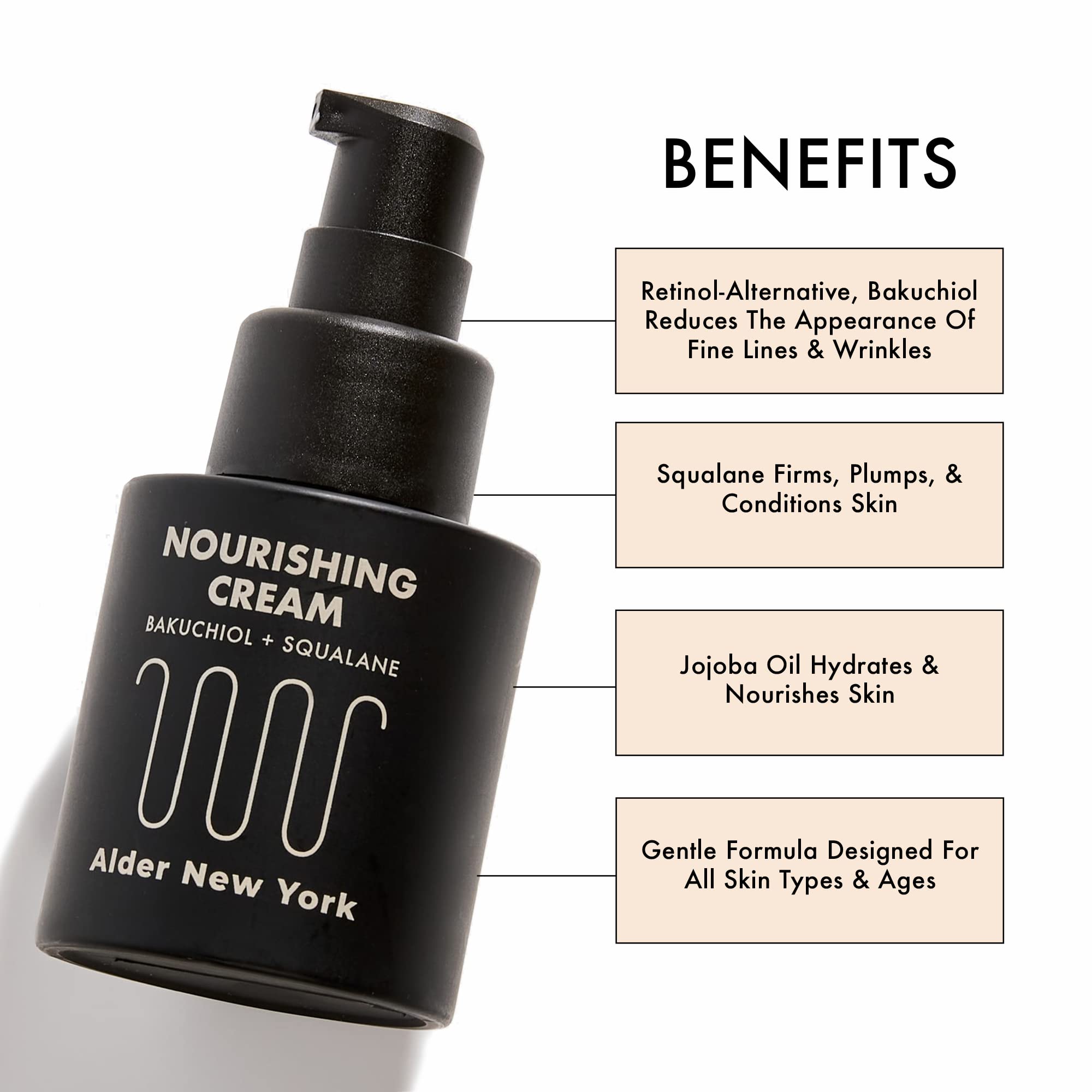 Alder New York Nourishing Cream - Hydrating Face Moisturizer for Dry & Sensitive Skin | Daily Skincare Routine, Night Cream for Women & Men