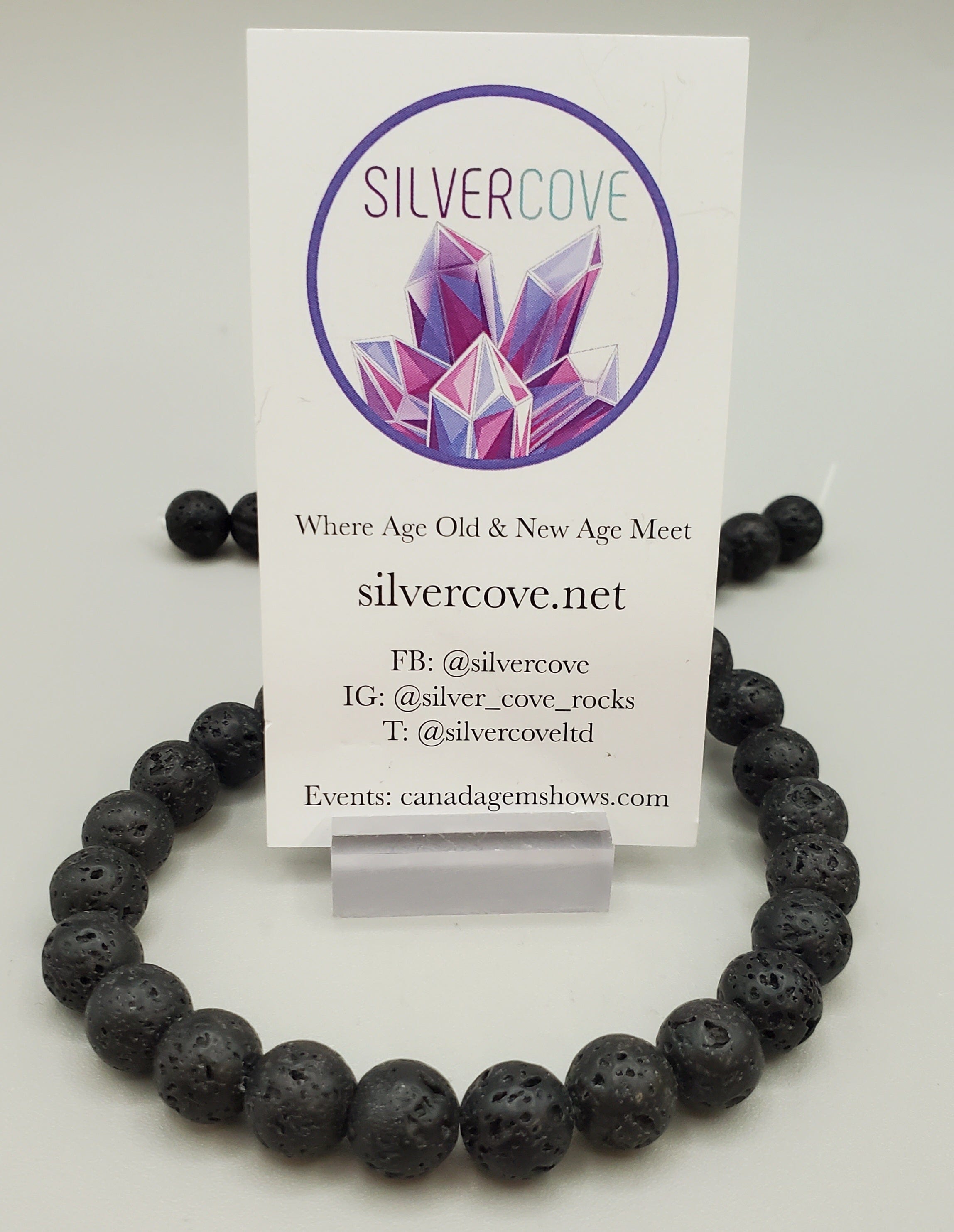 Premium Black Lava Stone Beads Strand - Natural Volcanic Rock Jewelry Making Supplies for Bracelets, Necklaces & DIY Crafts - Perfect for Meditation, Stress Relief & Spiritual Healing