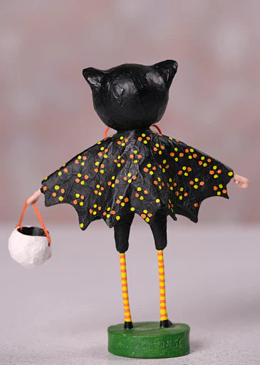 Lori Mitchell Bat Behavior Halloween Figurine - New 2024 Collectible Decor for Spooky Home & Party Decoration