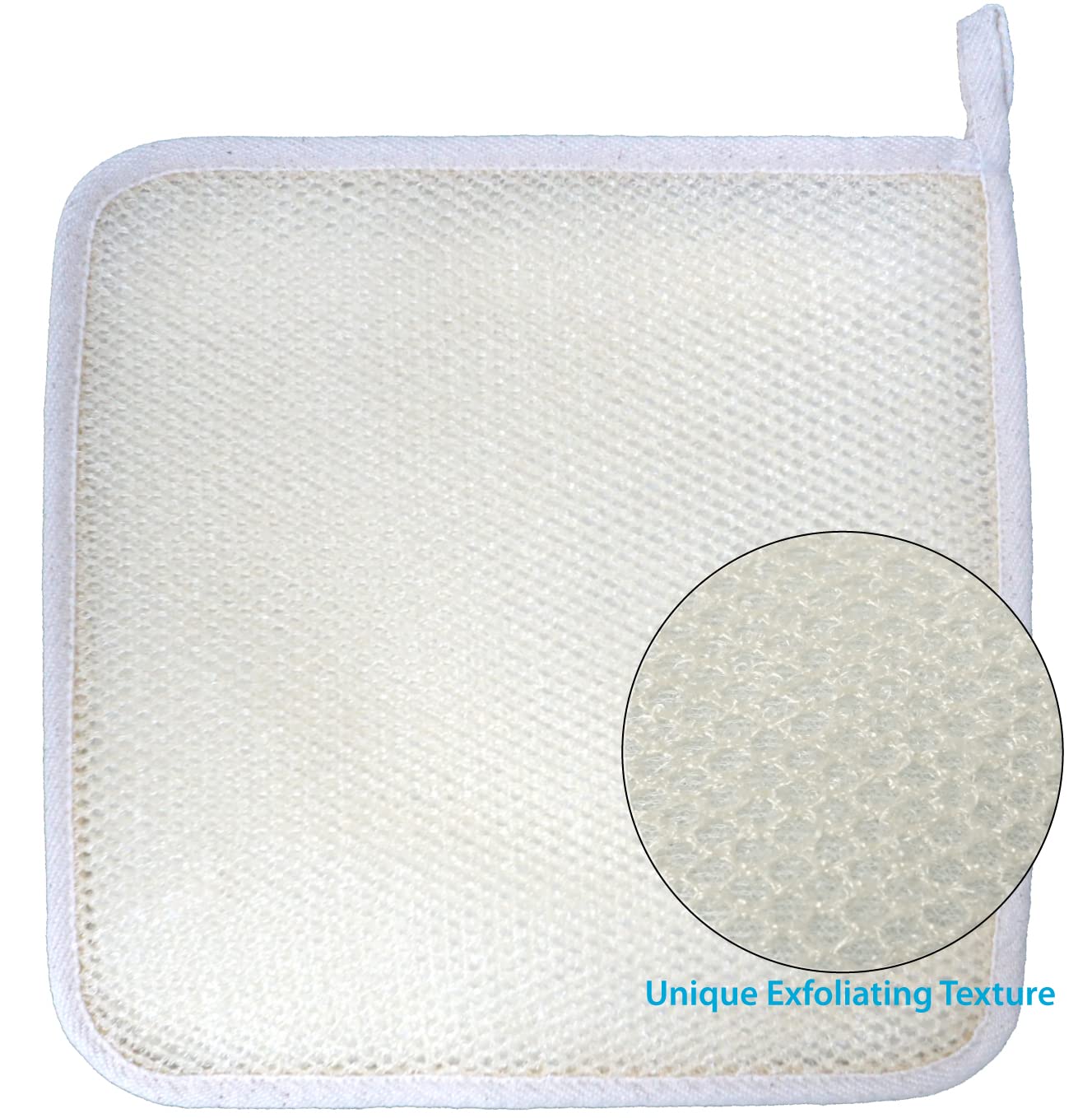 Gentle Weave Bath Cloths (4-Pack) - Ultra Soft & Absorbent Washcloths for Spa, Baby Care & Sensitive Skin | Perfect for Bath, Shower & Facial Cleansing