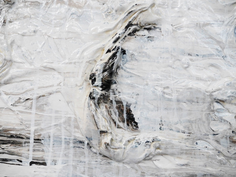 Inspiring Abstract White Wall Art - Modern Home Decor for Living Room, Bedroom & Office