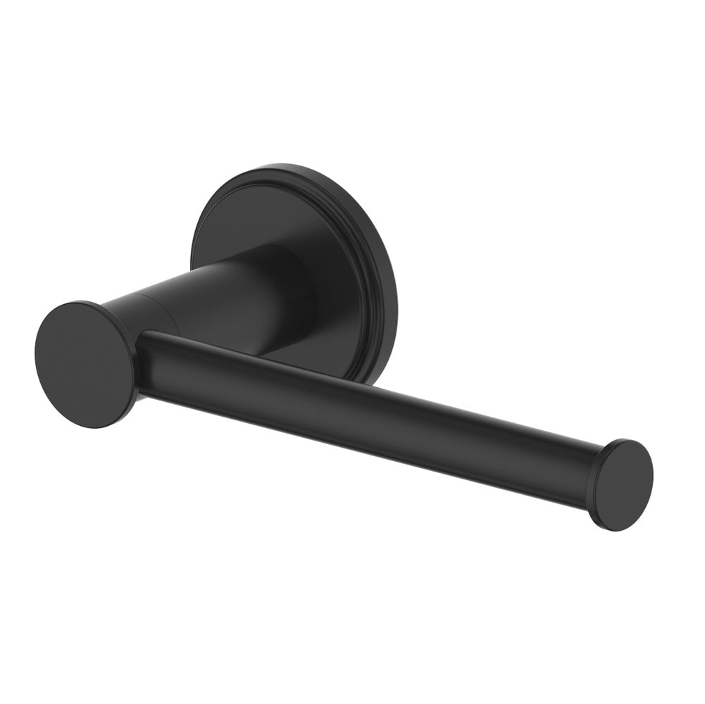 ZLINE El Dorado Matte Black Toilet Paper Holder - Modern Bathroom Accessory for Home & Office (ELD TP MB) - Perfect for Powder Rooms, Guest Bathrooms & Commercial Spaces