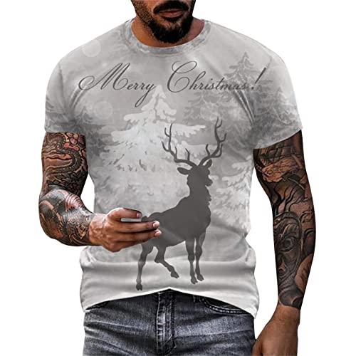 G07 Mens Christmas Shirt Snowflakes a