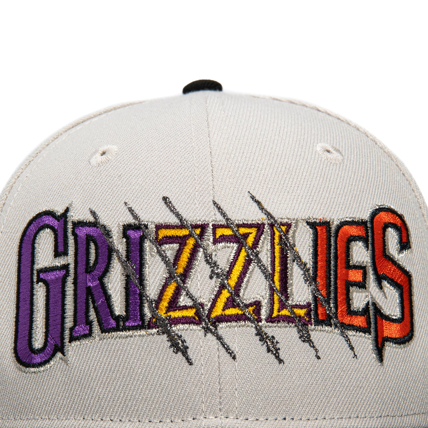 New Era 59Fifty Fresno Grizzlies 20th Anniversary Patch Snapback Hat - Stone & Black - Official MLB Baseball Cap for Men & Women - Perfect for Games, Collecting & Streetwear Fashion
