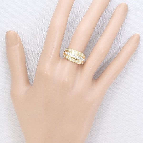 18K Yellow Gold Diamond Ring for Women - Elegant Solitaire Engagement & Wedding Band - Perfect for Proposals, Anniversaries, and Special Occasions