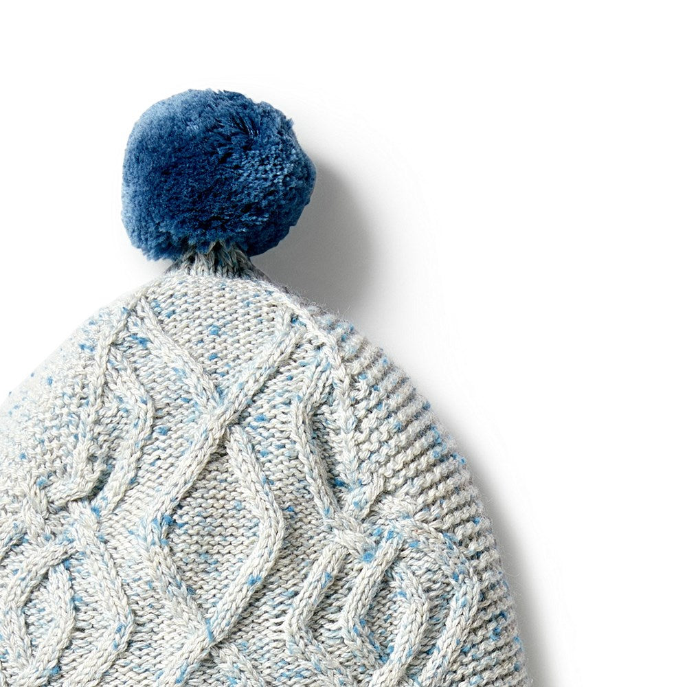 Cozy Knitted Cable Bonnet for Women - Winter Warm Beanie Hat with Stylish Cable Knit Design - Perfect for Outdoor Activities, Hiking, and Cold Weather Fashion