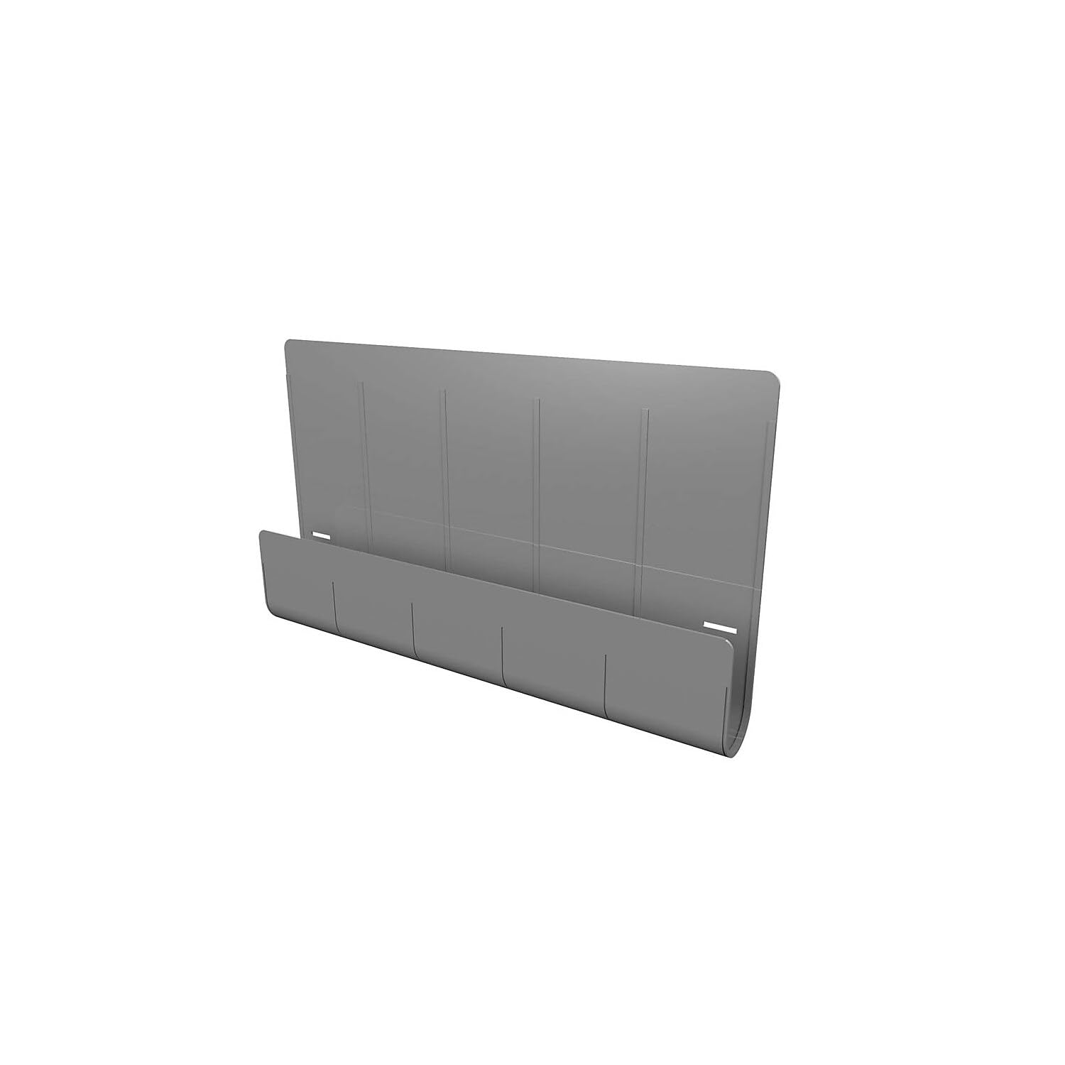 Deflecto Standing Desk Privacy Panel Organizer - 16.35