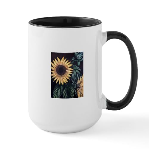 White/Black Inside - Sunflower Life Mugs