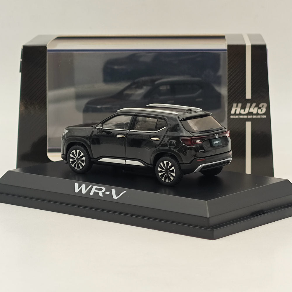 1/43 Scale Honda WR-V Crystal Black Pearl Diecast Model Car - Collectible Miniature Vehicle for Display, Gifts, and Hobby Enthusiasts