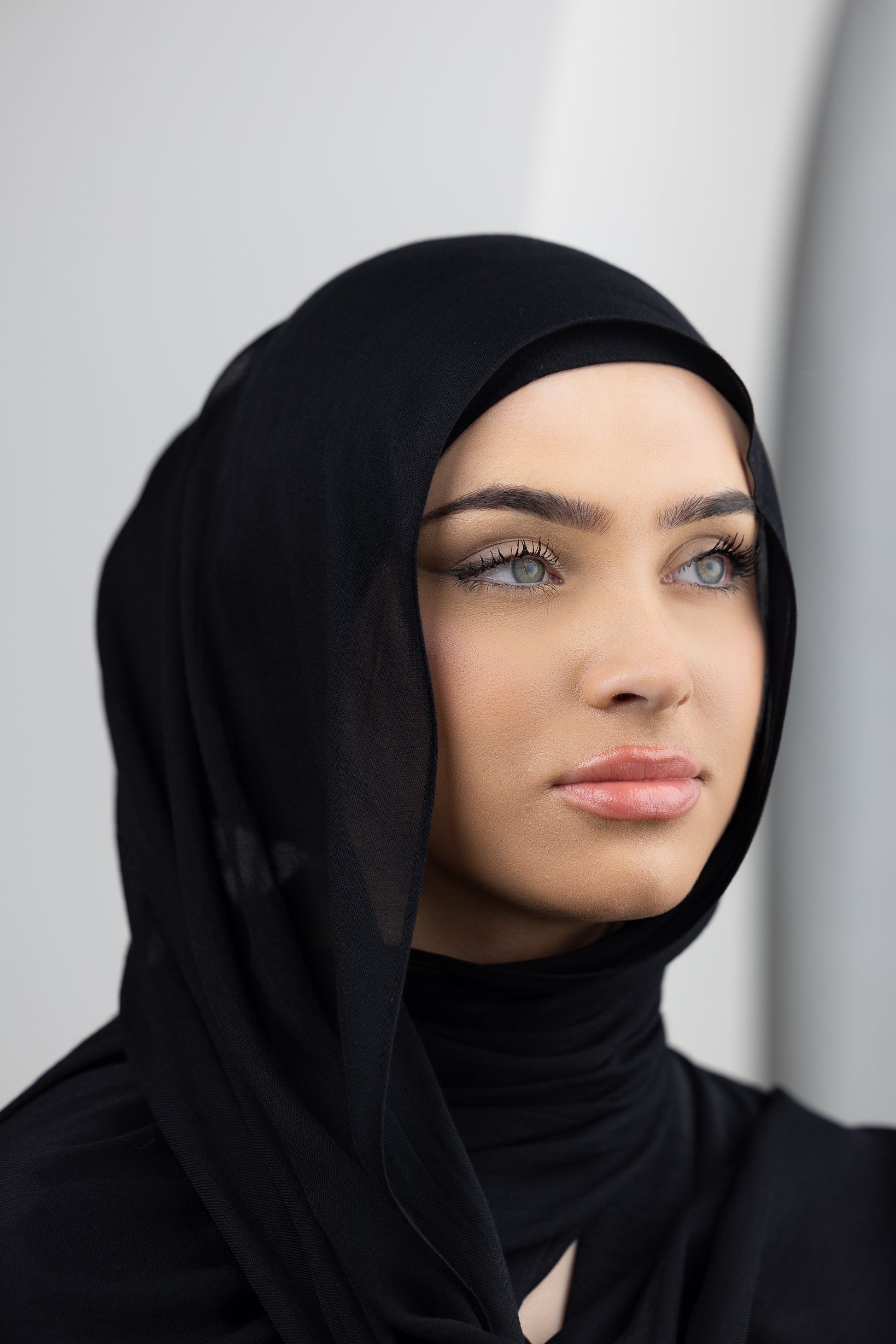 Luxury Modal Shawl Wrap - Soft & Lightweight Black Scarf for Women - Perfect for Evening Parties, Weddings & Cold Weather