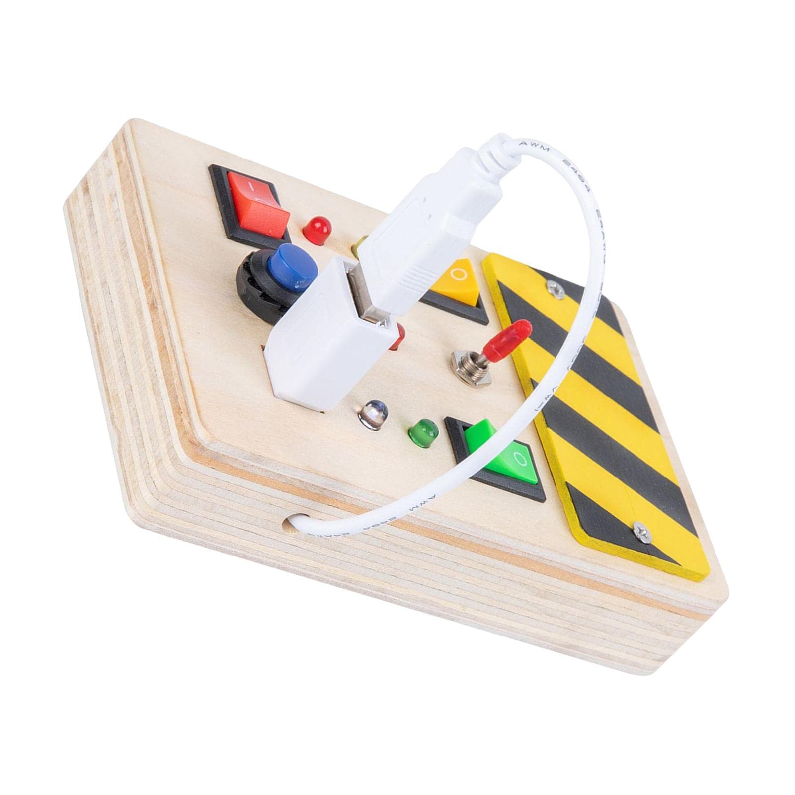 Shamjina Plug Electrical Switch Toy - Early Learning Educational Toys for Toddlers & Kids - Safe Interactive Play for Home & Classroom Use