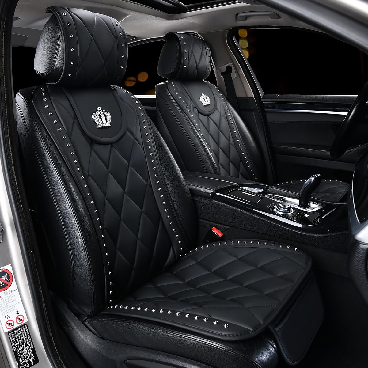 Universal Car Seat Cover - Breathable Soft Leather Full Surround Protection for Front Seats (1PC) | Comfortable & Durable for Daily Commute, Road Trips & Long Drives