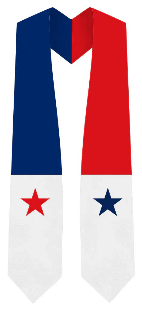 International Flag Graduation Stole - Multicolor Sash for Graduation Ceremony - Perfect for High School & College Commencement