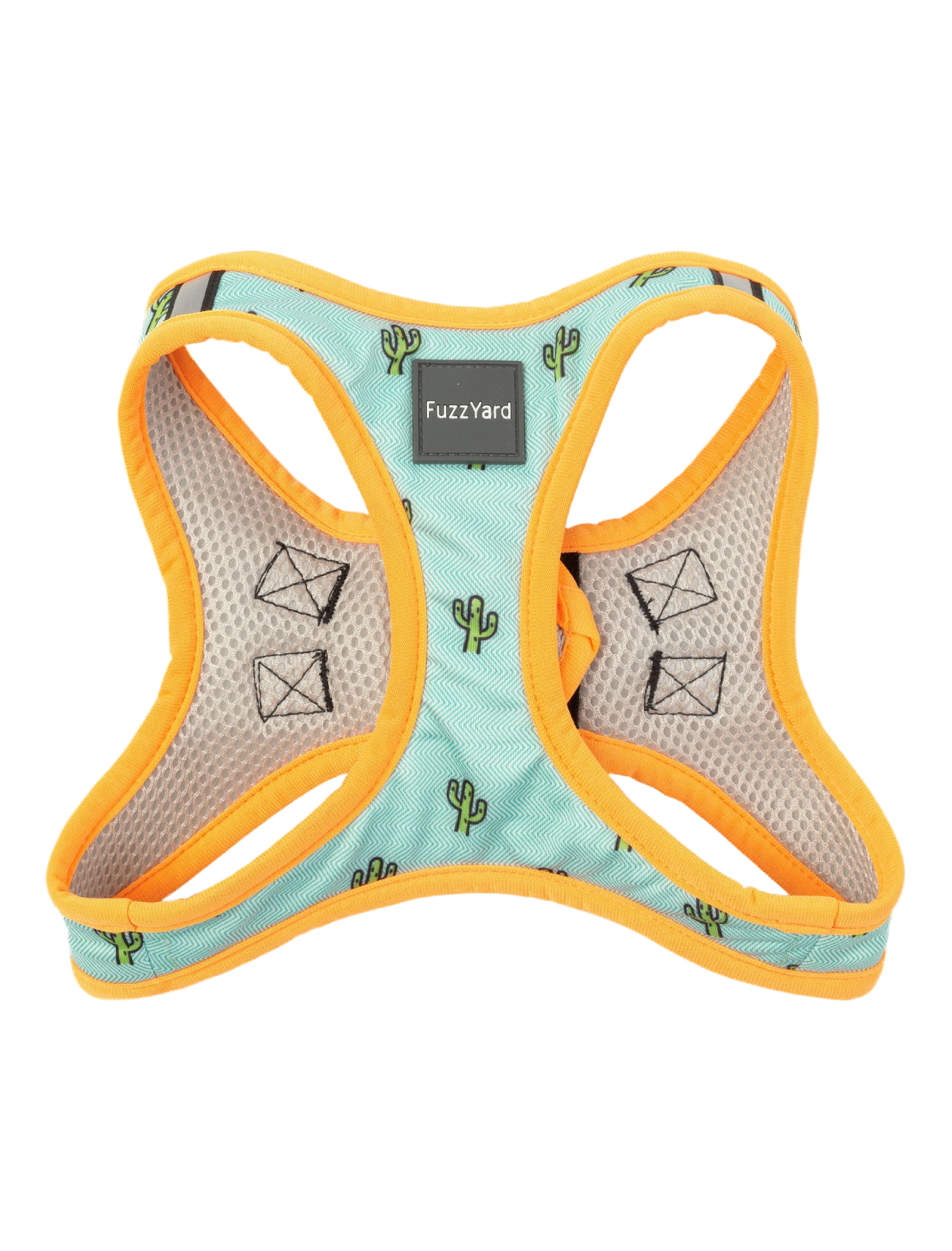 Fuzzyard Step-in Dog Harness for Small, Medium & Large Dogs - Adjustable & Comfortable Pet Vest - Tucson Design (6 Sizes) - Perfect for Walking, Training & Outdoor Adventures