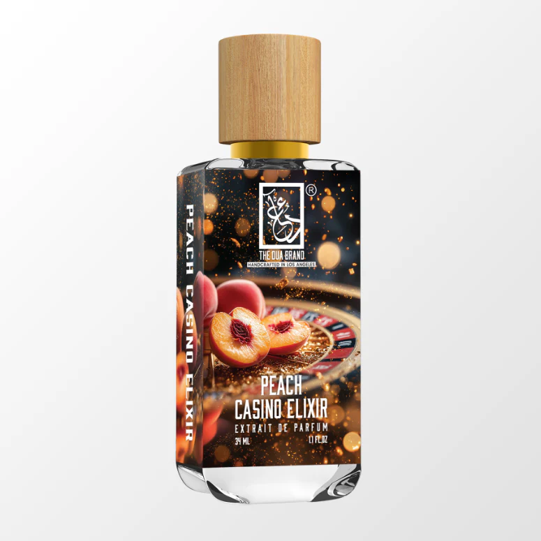 Peach Casino Elixir - Premium Peach Flavored Alcoholic Beverage for Parties, Clubs & Casino Nights | Refreshing Cocktail Mix for Summer Gatherings & Social Events