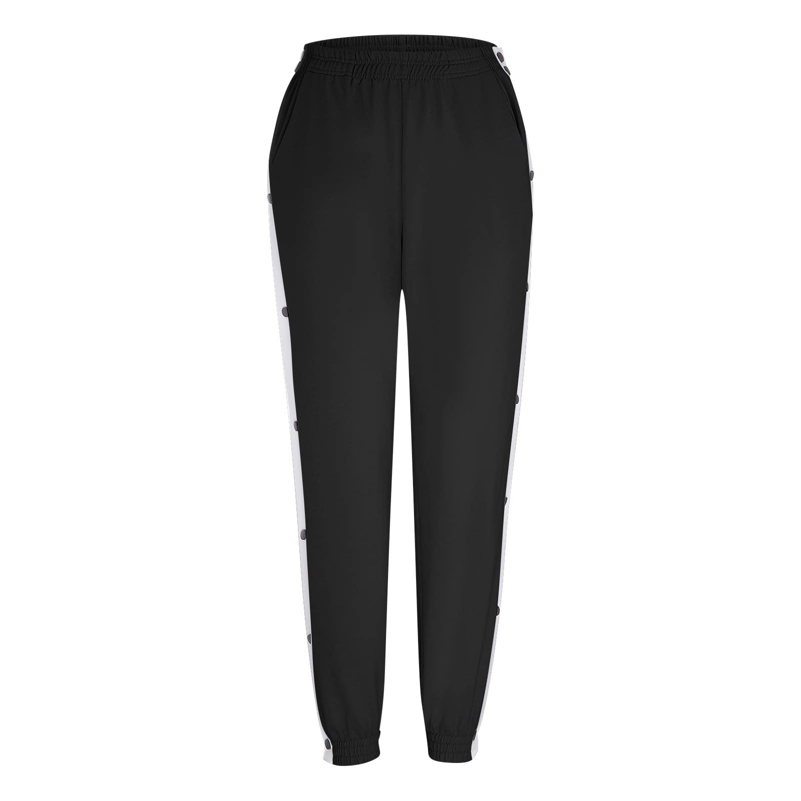 Women's Lightweight Tapered Sweatpants with Pockets - Stretchy Workout Pants for Yoga, Running & Lounge Wear - Comfortable Activewear for Women