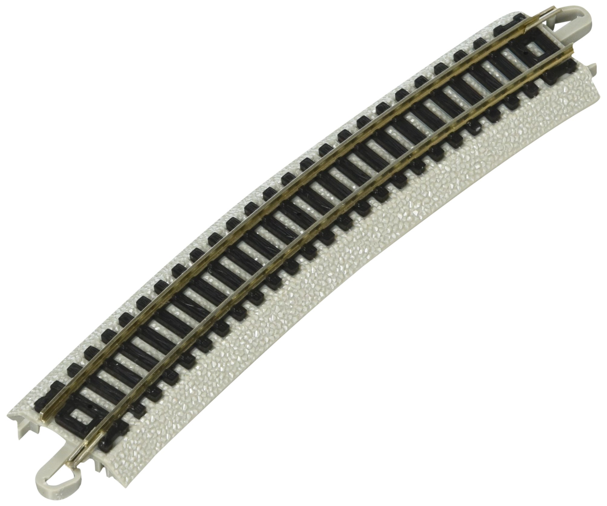 Bachmann 19” Radius Curved Track - Bulk Pack of 50 Pieces - N Scale Model Train Tracks for Realistic Layouts & Scenery Building