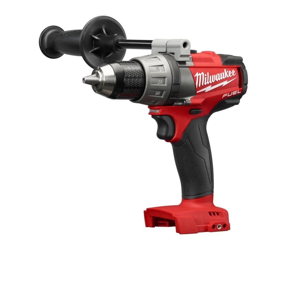 Milwaukee 2703-20 FUEL M18 18V Cordless Lithium-Ion 1/2 Inch Drill Driver (Bare Tool) - Powerful & Lightweight for DIY Projects, Construction & Home Repairs