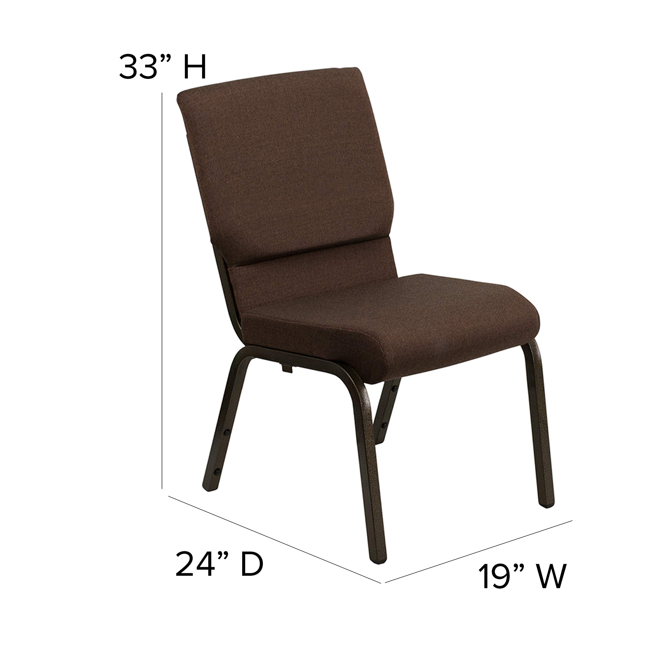 Emma & Oliver Stacking Auditorium Chair with 19