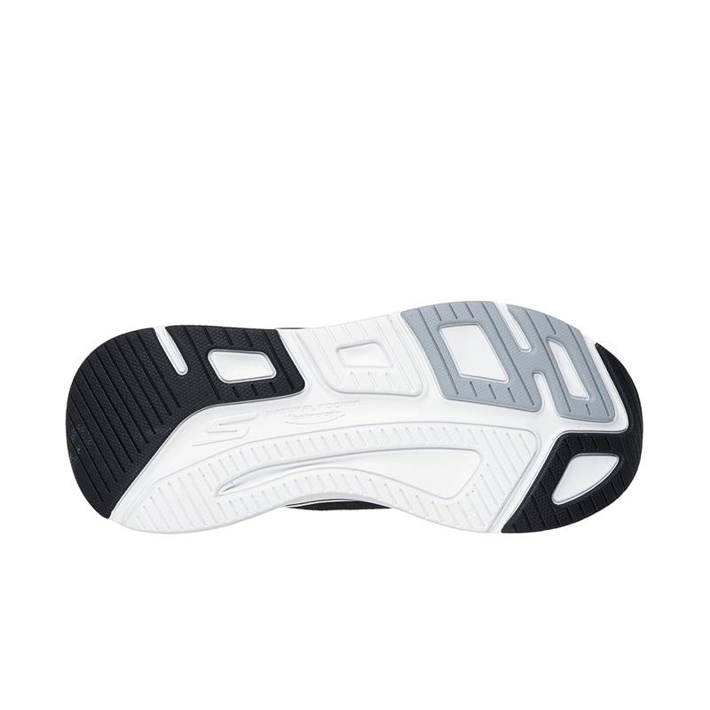 SLIP INS: MAX CUSHIONING ELITE 2.0 Running Shoes - Black/White (129644/BKW) - Perfect for Marathon Training & Everyday Jogging