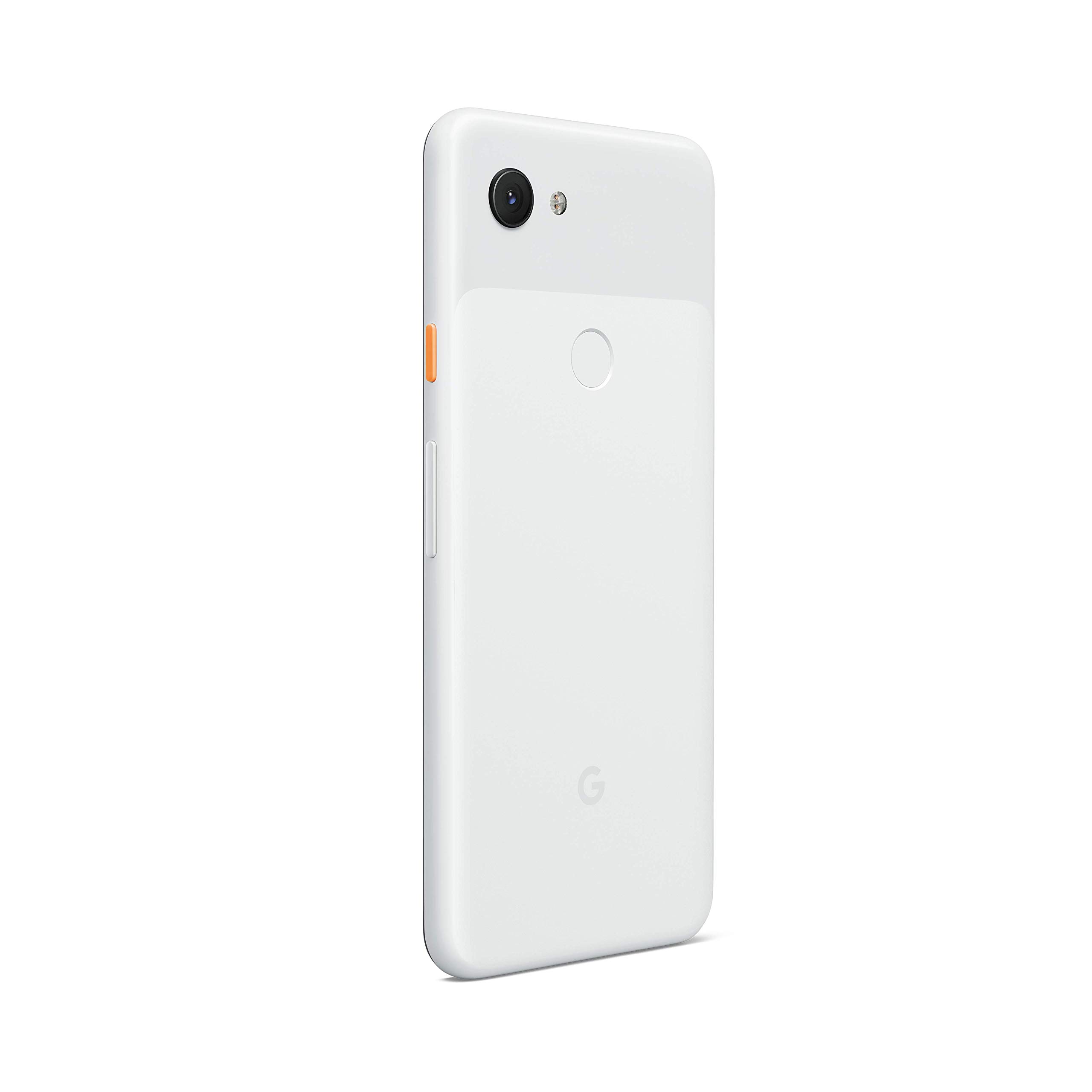 Google Pixel 3a Unlocked Smartphone - 64GB Storage, Clearly White - Perfect for Travel Photography & Everyday Use