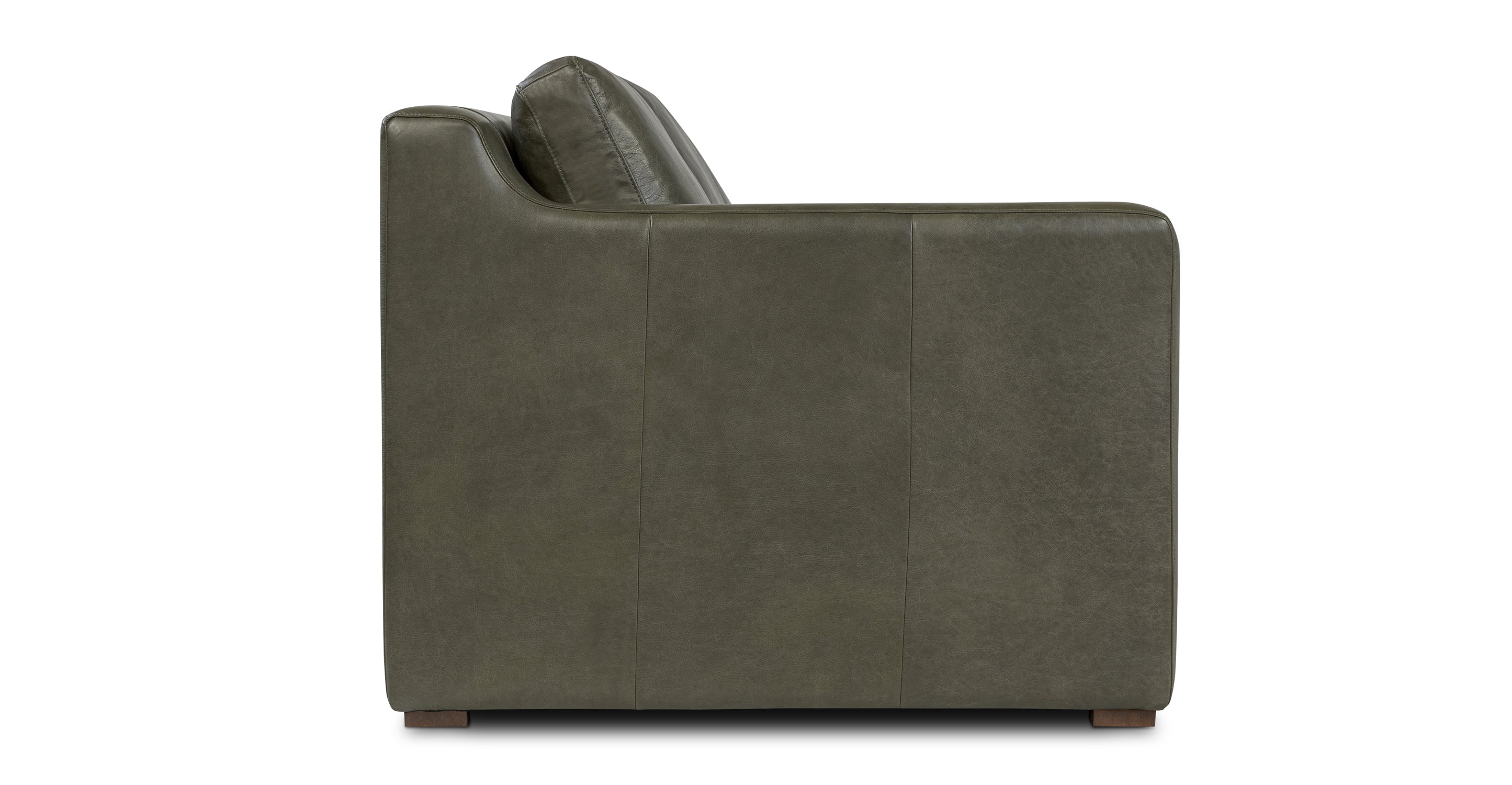 Sorrento Leather Convertible Sleeper Sofa with Pull-Out Bed - Modern Sectional Couch for Small Spaces, Living Room & Guest Room