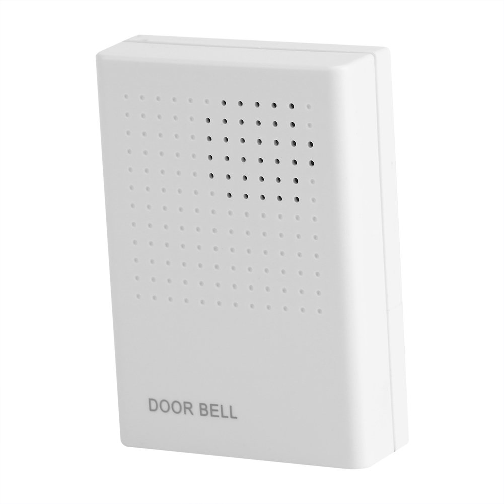 90dB Battery Powered Wireless Doorbell - Loud Wired Door Chime for Home & Office Security, Smart Access Control System - Perfect for Front Gate, Apartment, Business Entrance & Visitor Notification