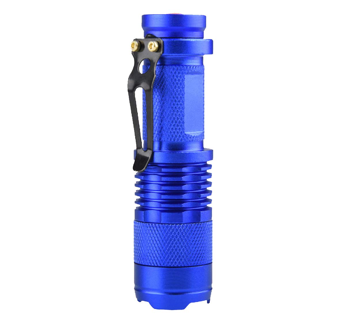 High-Power Blue LED Flashlight - 3 Modes, Long Range Blue Beam, Waterproof for Night Fishing, Hunting & UV Detection | Perfect for Outdoor Adventures, Camping & Emergency Use